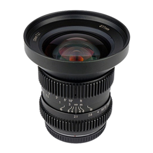 slrmagic10mm T2.1广角定焦人像大光圈手动m43镜头卡口电影国产