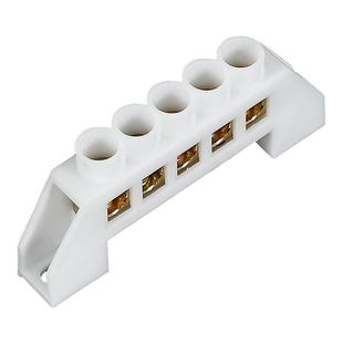 桥型零线排 10孔零地排接地铜排6*9十孔配电箱接零接线端子排10位