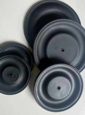 QBY3-32/40/50/65/80/100气动隔膜泵膜片黑色橡胶夹布膜片耐油