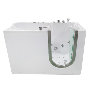 老人无障碍步入式家用坐式亚克力按摩浴缸恒温智能老年人浴盆泡澡