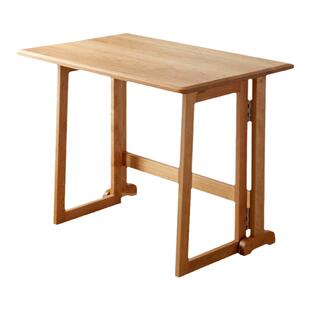 北美进口樱桃木黑胡桃木折叠书桌写字桌电脑桌家用小户型可定制