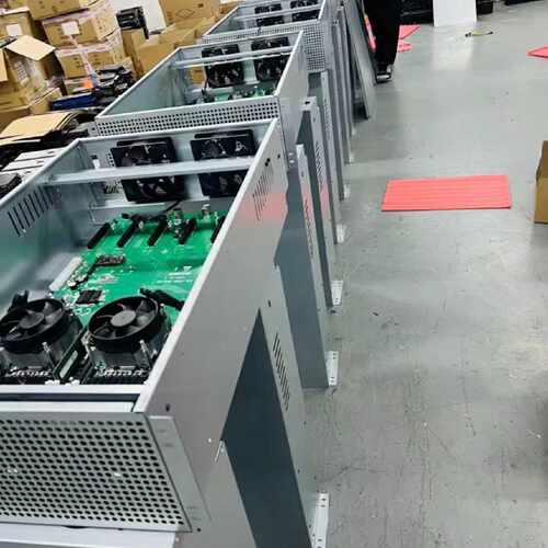 ALEO六卡X99平台双路CPU主板机箱，技术支持