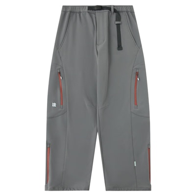 TreesOutside防泼水内里蓄热保暖加绒户外长裤秋冬休闲长裤2025新