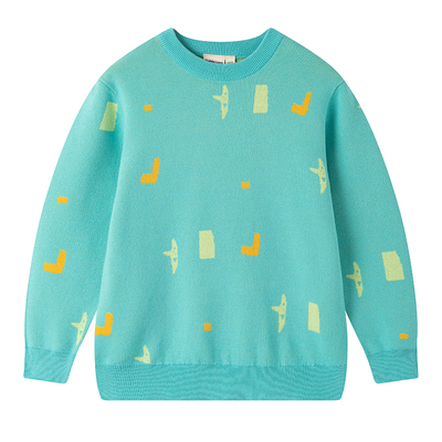 加比瑞春季男童纯棉毛衣针织衫