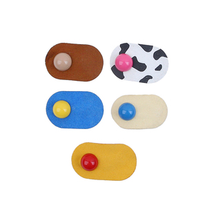 儿童秋冬咖色系糖豆小号bb夹宝宝刘海碎发夹发饰女童发夹可爱发卡