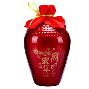 同里红虫草红黄酒12度陈年老酒养生送礼纯粮冬酿酒480ml*6瓶整箱