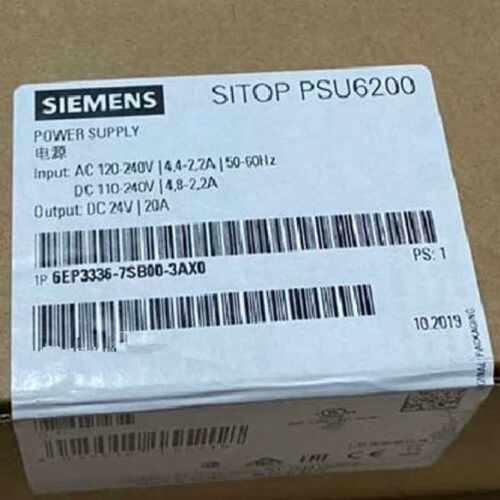 议价西门子24V/20A调节型电源6EP3336-7SB00-3AX0全新原装正品 现