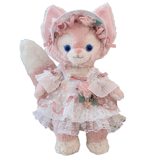 南风格子手作LinaBell衣服玲娜贝儿着替繁花婚纱洋装纯手工娃衣