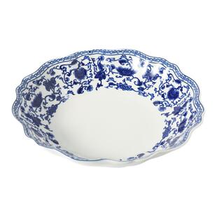 先锋匠厨餐具网红餐具青花餐具热菜餐具凉菜餐具圆形青花冷菜餐具