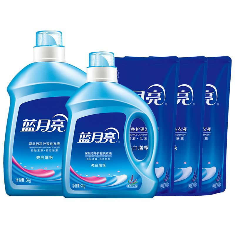 蓝月亮洗衣液16斤瓶装袋装