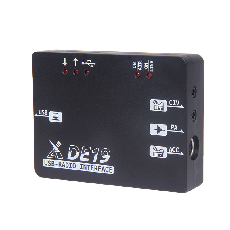 XIEGU协谷DE-19外置扩展适配器内置声卡适用于G106C G90S XPA125B