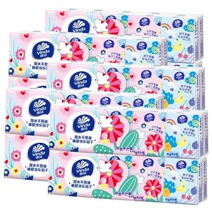 维达手帕纸100包纸巾小包便携式餐巾纸随身包卫生纸包面巾纸面纸