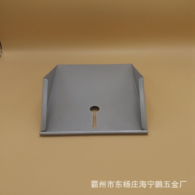 办公家具五金挂件 屏风工位钢制挂件 简约挂式电话托架盒