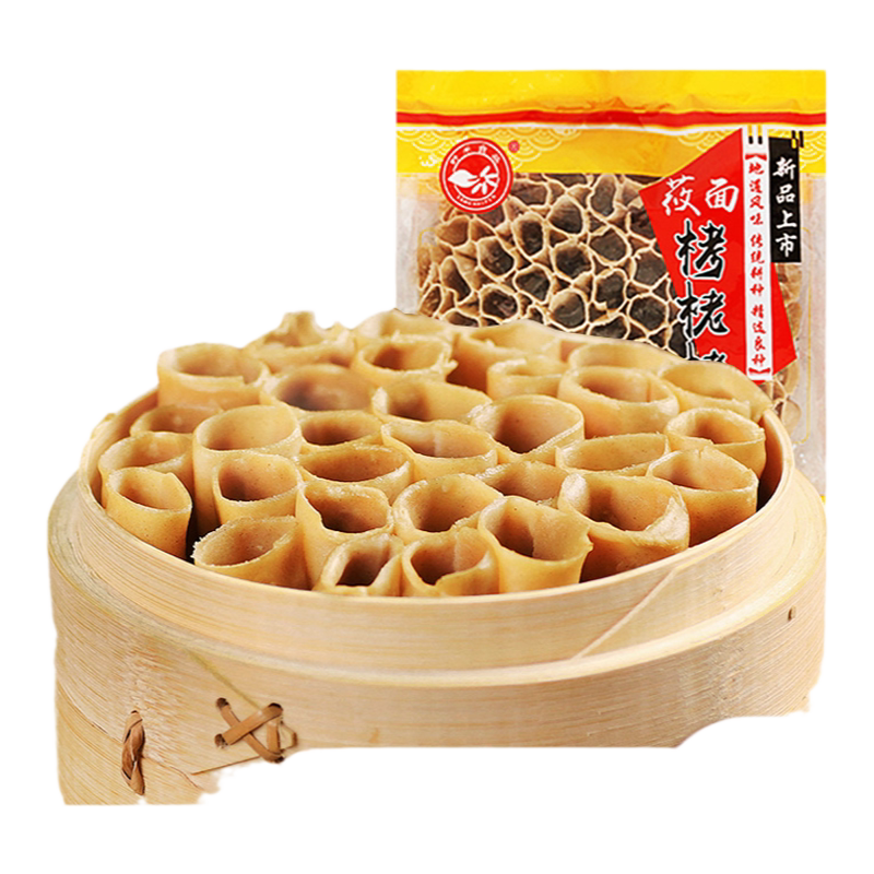 莜面栲栳栳山西特产莜面窝窝卷攸面筱面莜麦面食烤姥姥悠面条主食