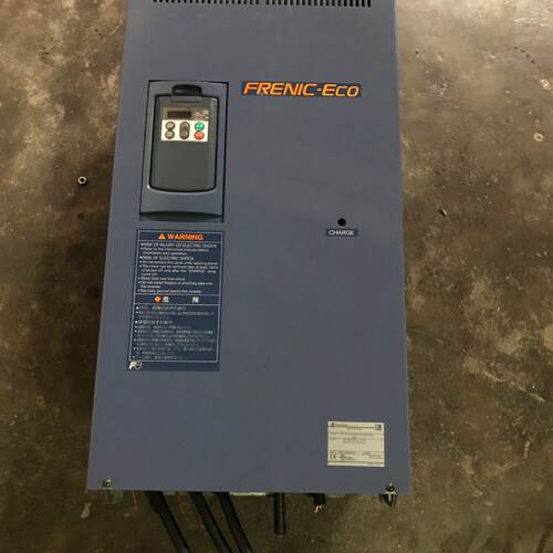 溢价-变频器FRN75F1S一2J、220V75KW刚刚从设备
