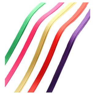 色丁缎带旗袍单色包边条10MM滚边条领口镶边衣服辅料对折封边免烫