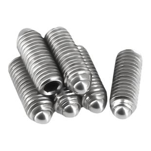 不锈钢304波珠螺丝定位珠波子波仔螺丝带钢珠紧定弹簧球头柱M3M16