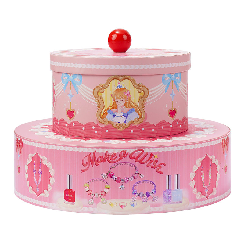 TOI图益串珠手工diy材料首饰礼盒公主请许愿美妆儿童圣诞礼物玩具