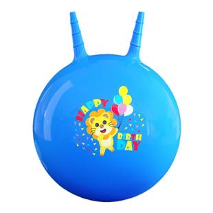 羊角球儿童感统训练器材儿童平衡大号跳跳球幼儿园健身充气蹦蹦球