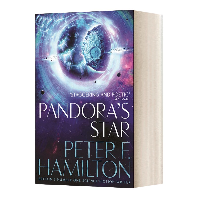 英文原版小说 Pandora's Star 潘多拉之星 英文版 进口英语原版书籍 经典畅销小说