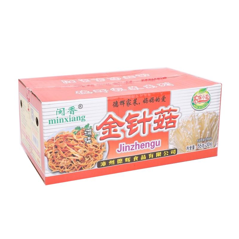 闽香金针菇脆笋整箱小吃腌酸菜