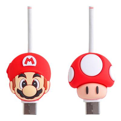 玛丽卡通数据线防折断咬线器