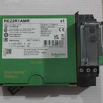 SCHNEIDERRE22R1AMR延迟计时器0.5300H伏24240伏快速发货