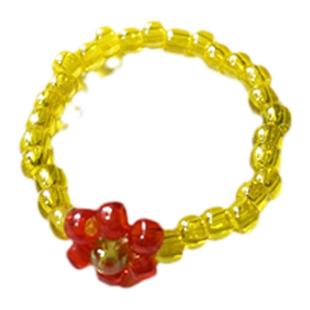 TABS官方代理瑞典进口Et Toi Paris日本米珠夏天彩色小花串珠戒指