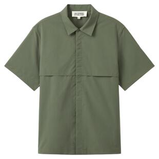 【Experience限量胶囊系列】AIGLE艾高速干短袖宽松四合扣衬衫男