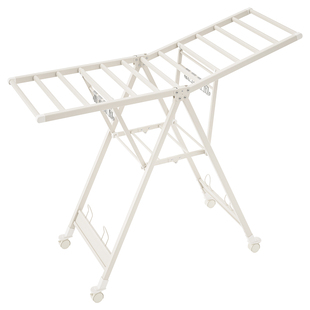 阳台折叠晾衣架家用室内衣架落地多功能置物架晒被子架子挂衣架