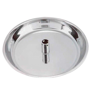 不锈钢蒸汽火锅盘蒸汽盘原汁锅蒸盘海鲜蒸盘无磁多用盘汽锅鸡专盘