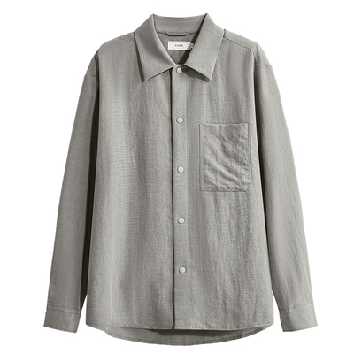 【舒爽透气】ZIOZIA通勤男装26春新品中青年休闲微阔衬衫TWFF1619