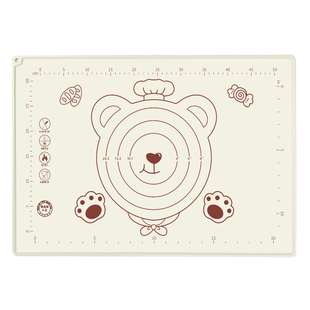 食品级硅胶揉面垫大号加厚和面垫案板抗菌防滑垫板厨房烘焙擀面垫