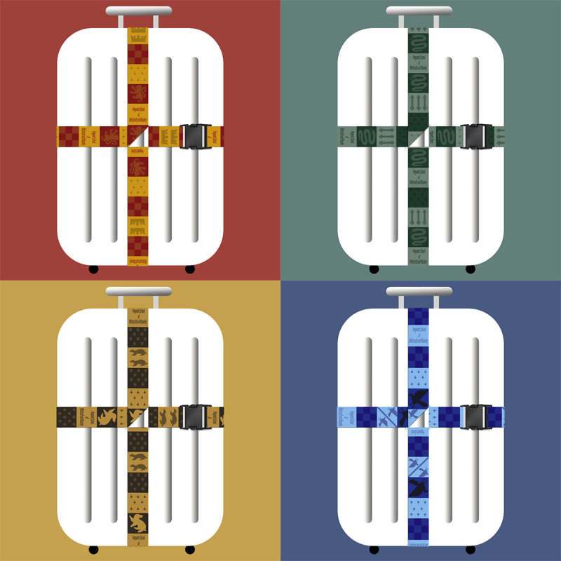 行李箱十字打包绳防开绑带旅行拉杆箱加固绑带固定绳男女简约时尚