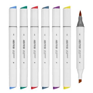 IERS艾尔斯106BR软头马克笔双头酒精油性300色单支自选补色校艺考美术学生画室动漫服装手绘设计速写马克笔