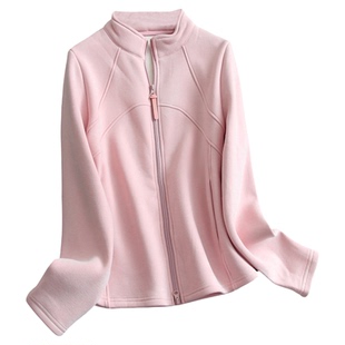 舒适亲肤防风御寒加绒保暖抓绒衣摇粒绒冲锋衣内胆长袖女外套Q714