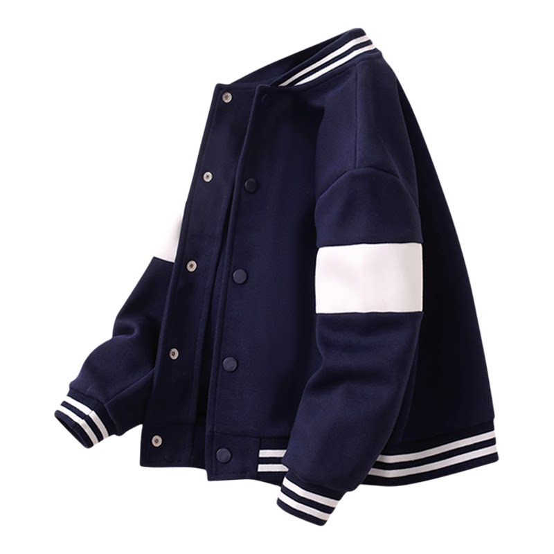 男童棒球服秋冬学院风休闲