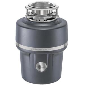 爱适易E100厨房食物垃圾处理器 家用水槽厨余残渣粉碎机 原装进口