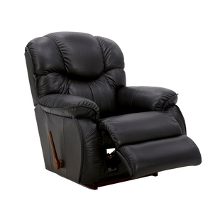 LAZBOY乐至宝进口全真皮单人沙发客厅简约轻奢摇椅功能椅宙斯554