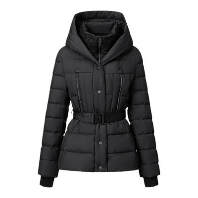 VGRASS局部蕾丝拼贴90鹅绒羽绒服