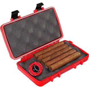 【官方旗舰店】美国Xikar西卡便携式XO雪茄剪保湿盒组合套装烟盒