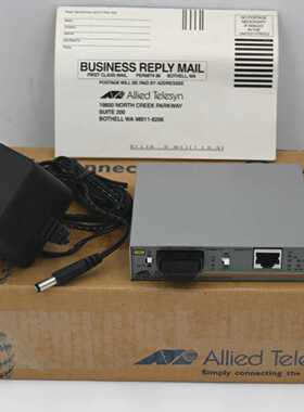ALLIED TELESYN AT-MC102XL FAST ETHERNET MEDIA CONVERTER  REV