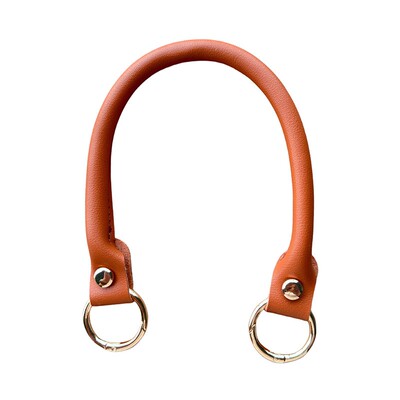 36cm超纤皮手提手柄带包带箱包礼盒手挽手工替换带DIY配拆卸圆扣