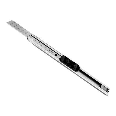 得力美工刀小号金属壁墙纸贴膜刀