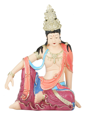 自在观音菩萨摆件佛像雕塑
