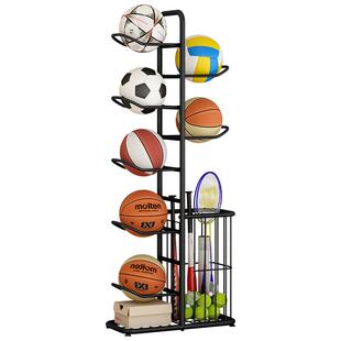 篮球收纳架家用摆放球置球架足球玩具体育运动健身器材球类置物架