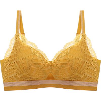 茜施尔简约无钢圈性感蕾丝内衣