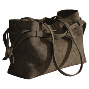 爱喜acid pill|轻奢大容量麂皮绒包包慵懒流浪托特大容量通勤包