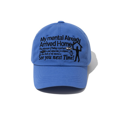 Millo Archive早春新品主场精神纯棉鸭舌帽可调节街头通勤遮阳帽