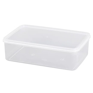 保鲜盒商用食品级冰箱专用收纳盒厨房盒子长方形透明密封塑料冷冻